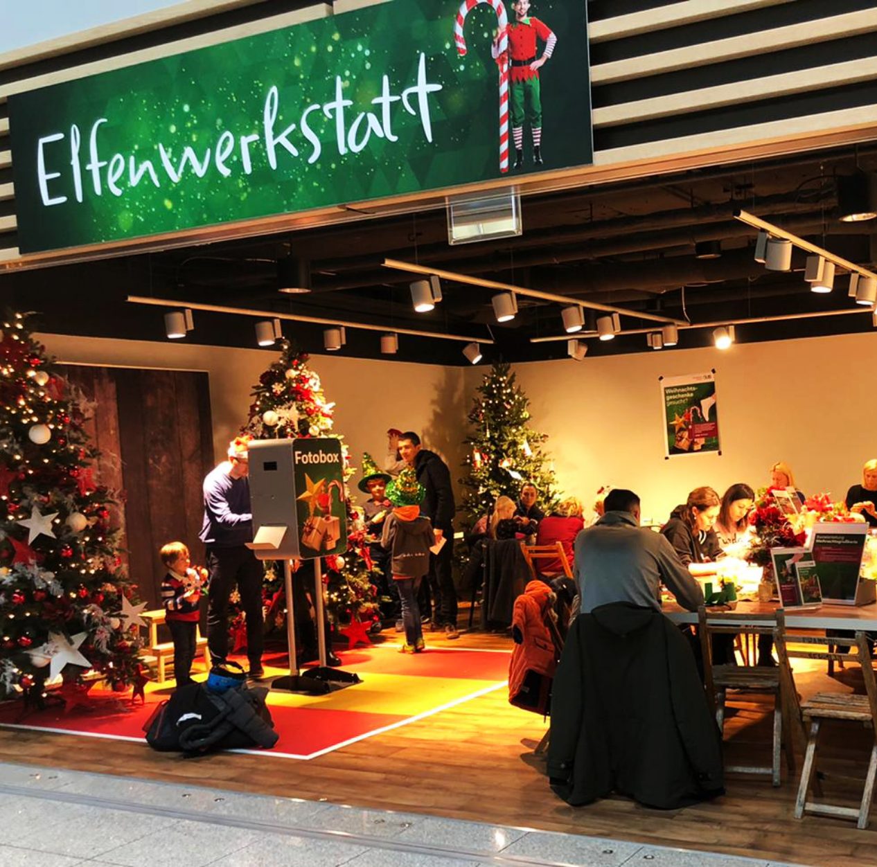 Flughafen DUS Weihnachtspromotion 2019 115