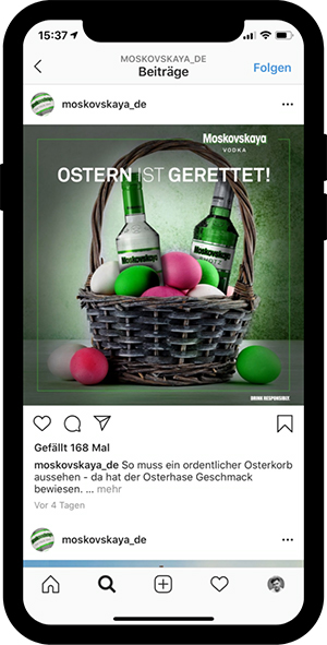 Social Media für Moskovskaya