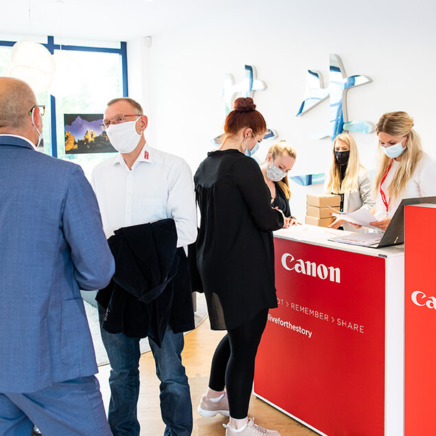 Roadshow mit Livestream für Canon