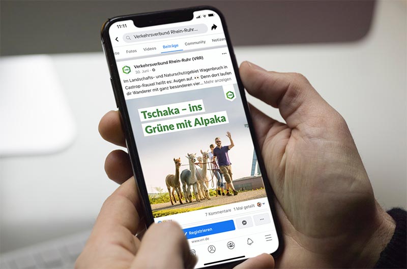 Online-Kommunikation für den VRR