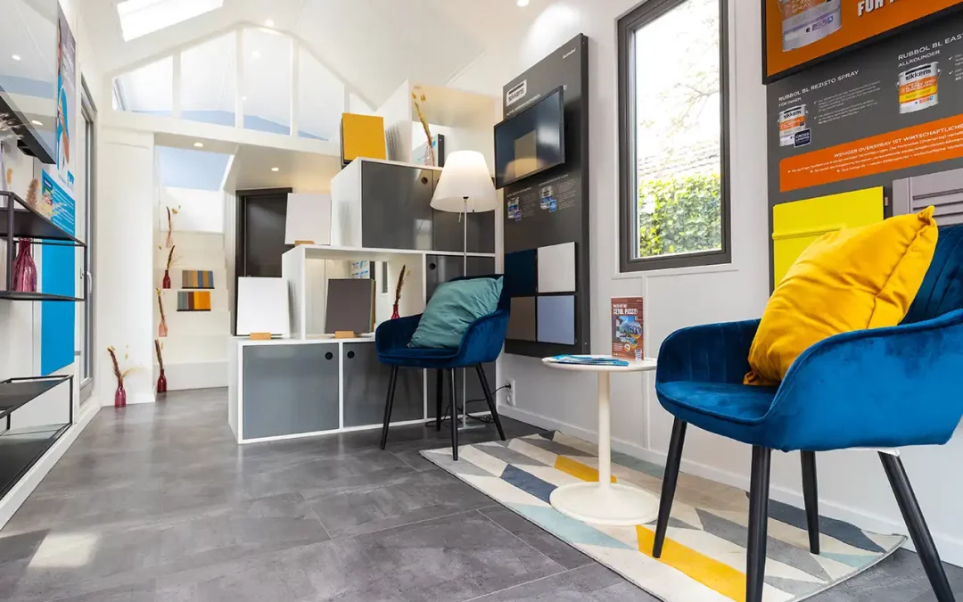 Royal5 schickt für AkzoNobel exklusives Tiny House auf Roadshow